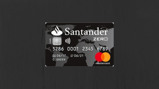 Santander zero debit card abroad