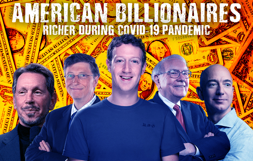 American Billionaires Richer by $434 Billion